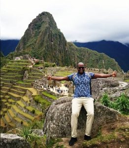 On top of machu picchu during my road to becoming a life coach
